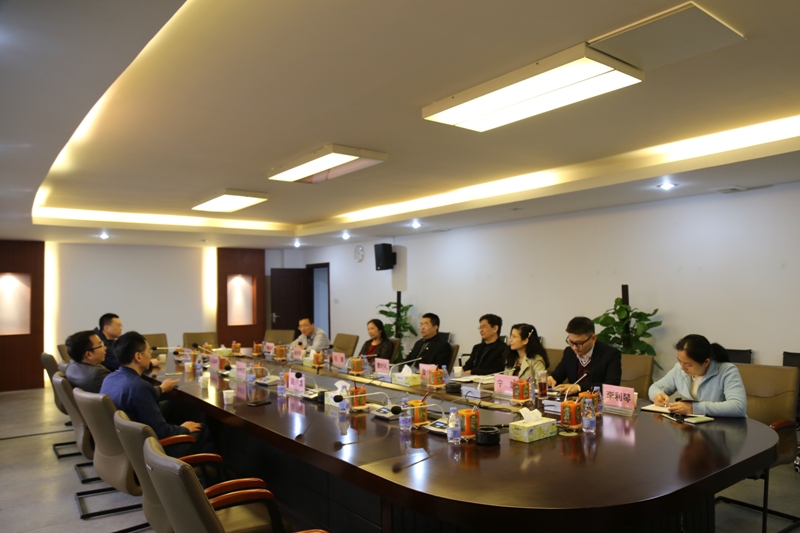 华南理工大学继教公司孙树民副经理一行来公司交流